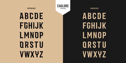 Eaglore Font Poster 3