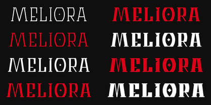Meliora Slab Font Poster 3
