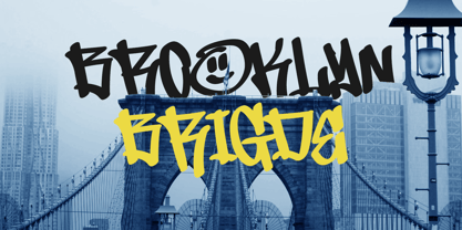 Sprayflow Font Poster 4