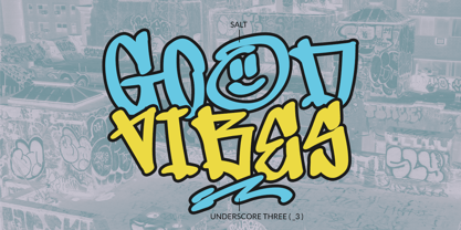 Sprayflow Font Poster 8