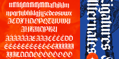 Glaciels Font Poster 15