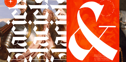 Glaciels Font Poster 13