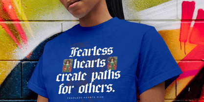 Glaciels Font Poster 12