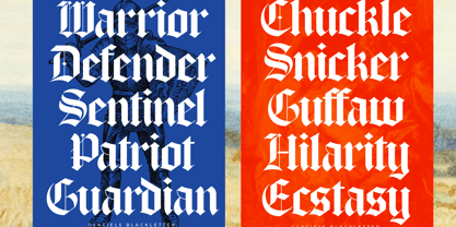 Glaciels Font Poster 7