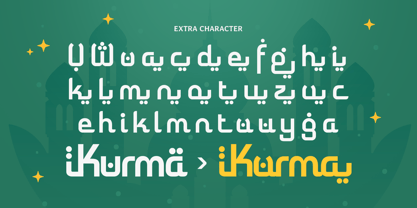 Saudiyah Font Poster 9
