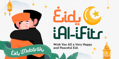 Saudiyah Font Poster 5