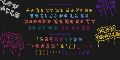 Flow Oracle Font Poster 11