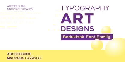 Bedukisak Font Poster 2