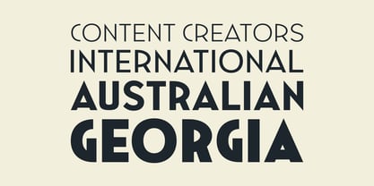 Minzeeca Font Poster 4