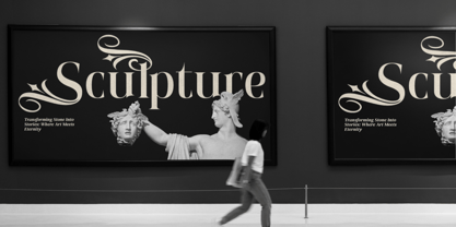 Shanolia Font Poster 6