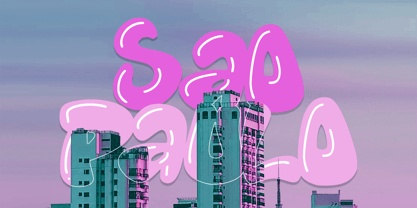 Bounce Drip Font Poster 7