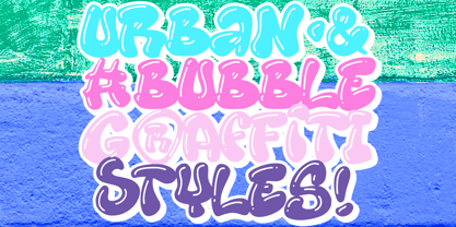 Bounce Drip Font Poster 4