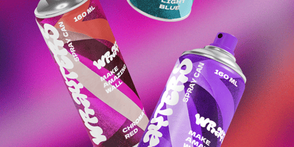 Bounce Drip Font Poster 6