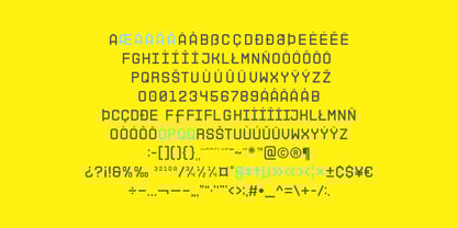 Nue Archimoto Font Poster 6
