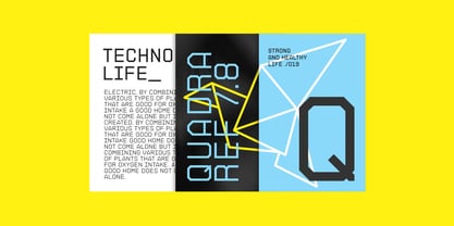 Nue Archimoto Font Poster 7