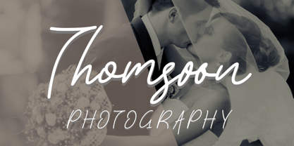 Beautiful Athellin Font Poster 3