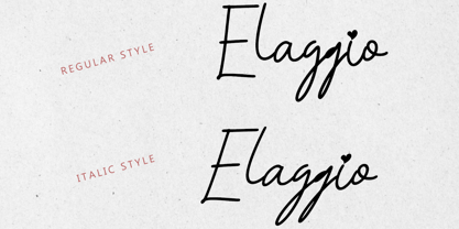 Beautiful Athellin Font Poster 2