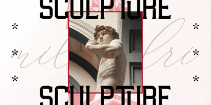 Milknolri Font Poster 3