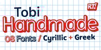 Tobi Handmade Font Poster 1