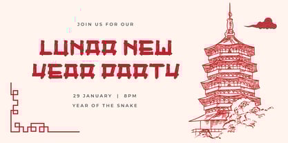 Chitong Font Poster 3