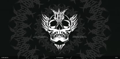 Fortaruse Font Poster 5