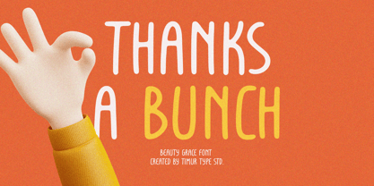 Beauty Grace Font Poster 7