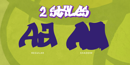 Skate Rush Font Poster 8