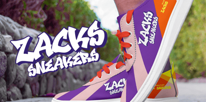 Skate Rush Font Poster 6