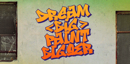 Skate Rush Font Poster 7