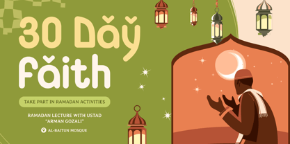 Barka Font Poster 11