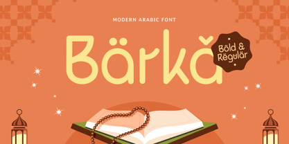 Barka Font Poster 1
