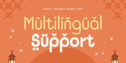Barka Font Poster 5