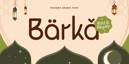 Barka Font Poster 2
