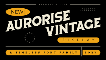 Aurorise Font Poster 1