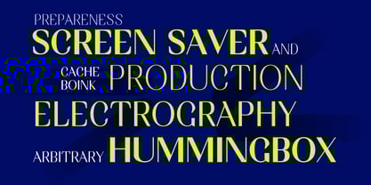 Agenia Font Poster 4