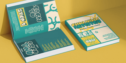 Fluffy Blitz Font Poster 4