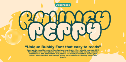 Fluffy Blitz Font Poster 2