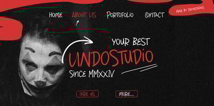 By Homie Font Poster 6