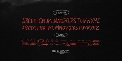 By Homie Font Poster 12