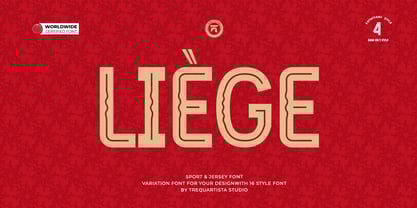 Liege Font Poster 1