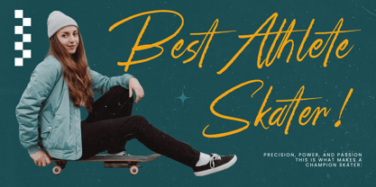 Strength Brust Font Poster 8