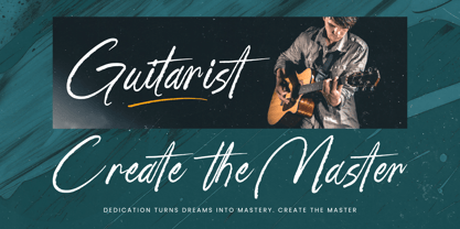 Strength Brust Font Poster 2