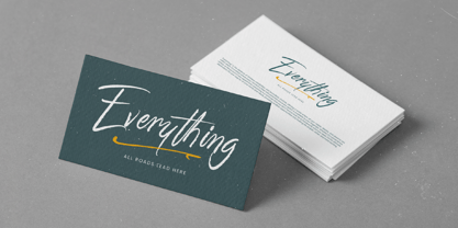 Strength Brust Font Poster 5