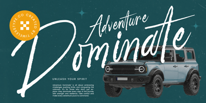 Strength Brust Font Poster 9