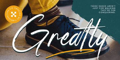 Strength Brust Font Poster 4