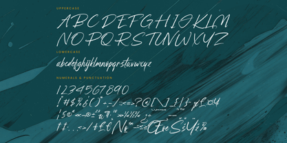 Strength Brust Font Poster 14