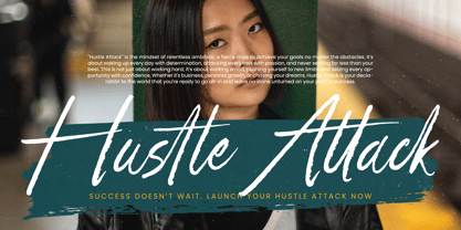 Strength Brust Font Poster 13