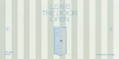 BD Velish Sans Font Poster 4