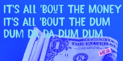 Kiss Up Font Poster 4