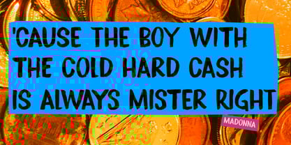 Kiss Up Font Poster 5